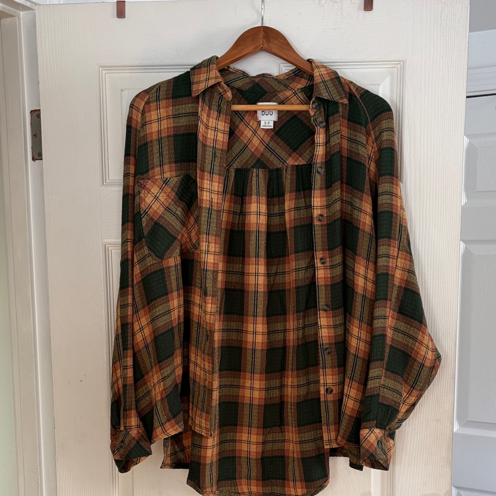 BDG Urban Outfitters Plaid Button-Up Shirt
